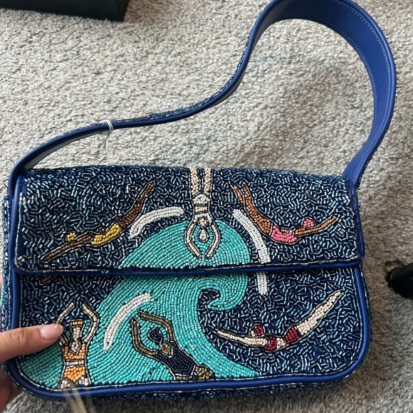 STAUD TOMMY BEADED BAG SWIMMERS - Picture 2 of 11